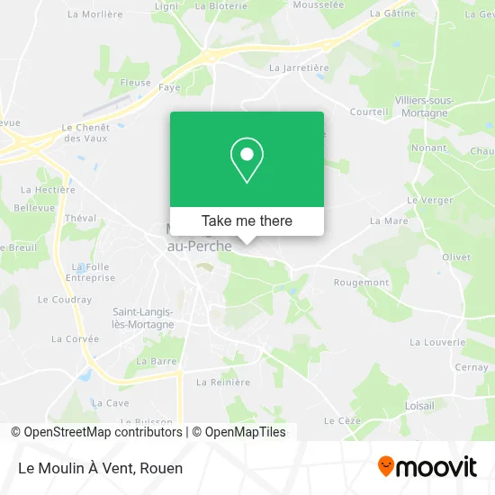 Le Moulin À Vent map