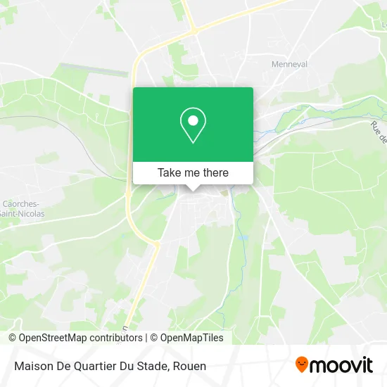 Maison De Quartier Du Stade map