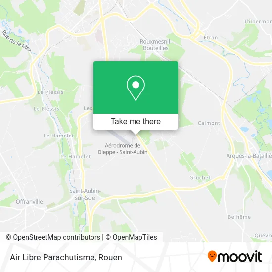 Air Libre Parachutisme map