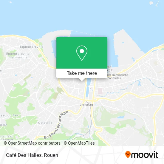 Café Des Halles map
