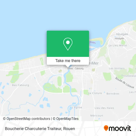 Boucherie Charcuterie Traiteur map