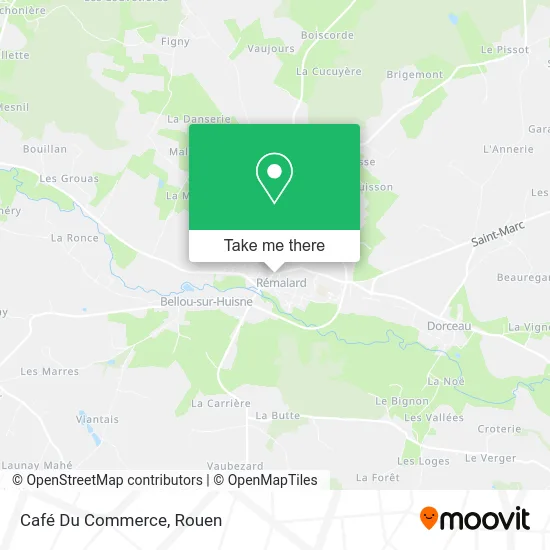 Café Du Commerce map