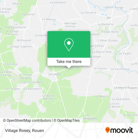 Village Rosey map