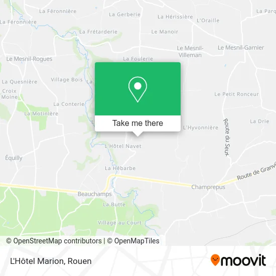 L'Hôtel Marion map