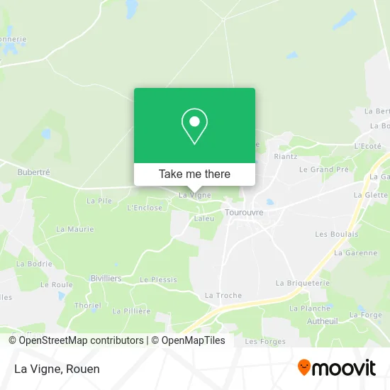 La Vigne map