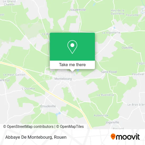 Abbaye De Montebourg map