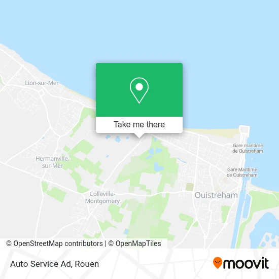 Auto Service Ad map