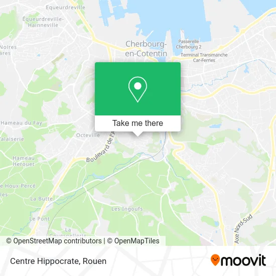 Centre Hippocrate map