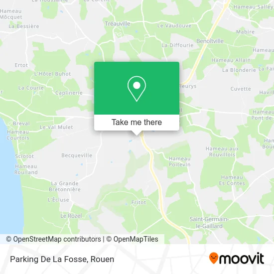 Parking De La Fosse map