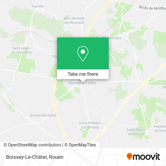 Boissey-Le-Châtel map