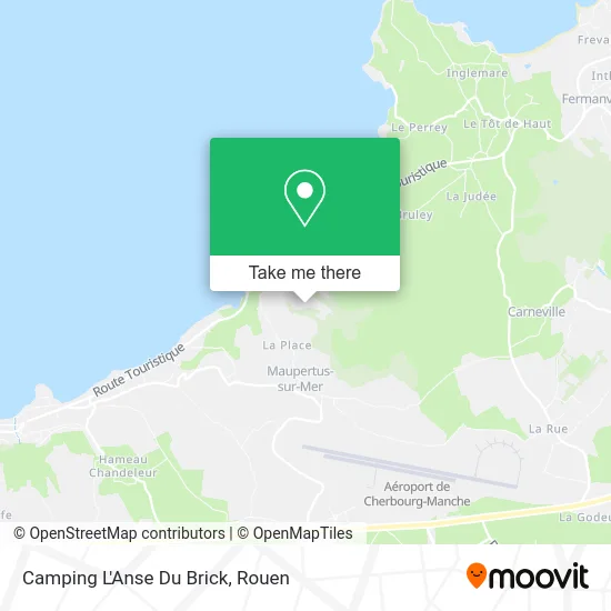 Camping L'Anse Du Brick map