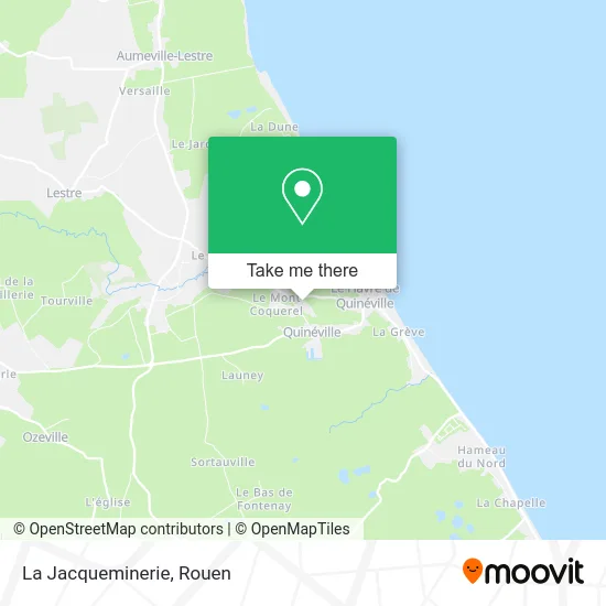 La Jacqueminerie map