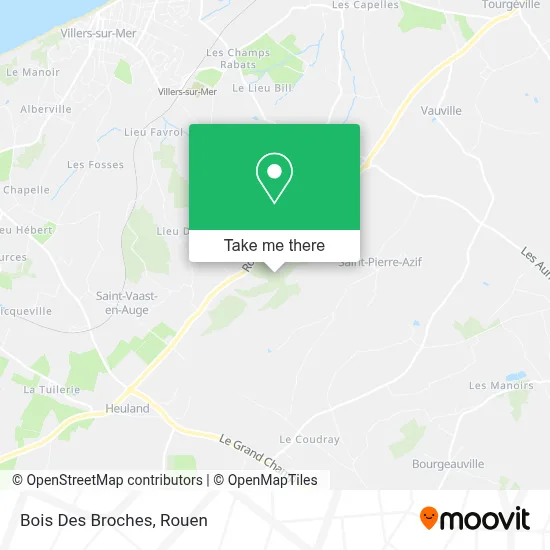 Bois Des Broches map