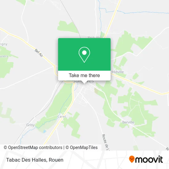 Tabac Des Halles map