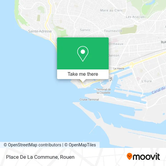 Place De La Commune map