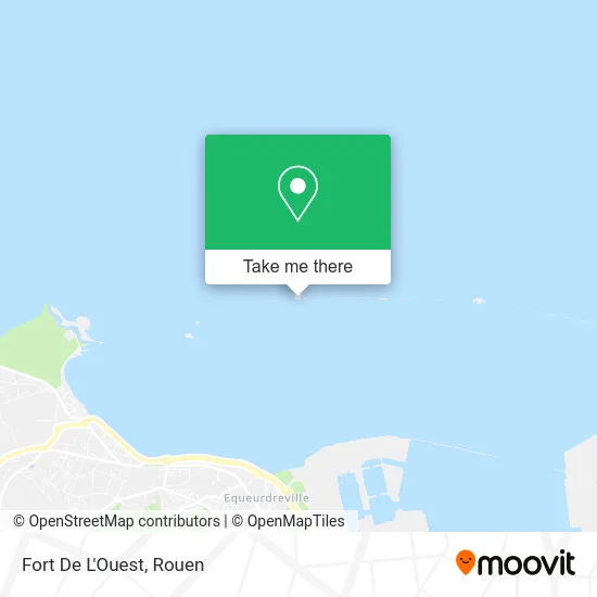 Fort De L'Ouest map