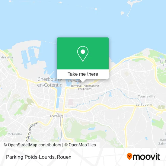 Parking Poids-Lourds map