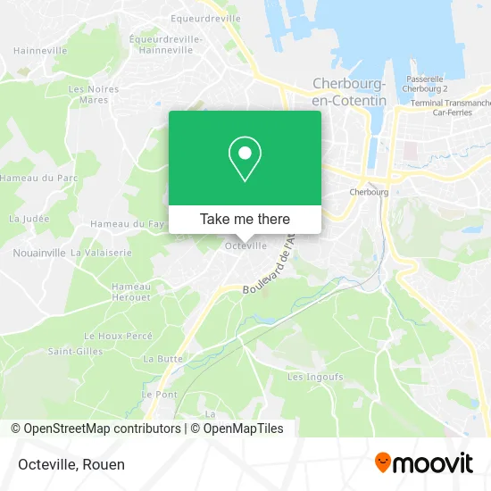 Octeville map