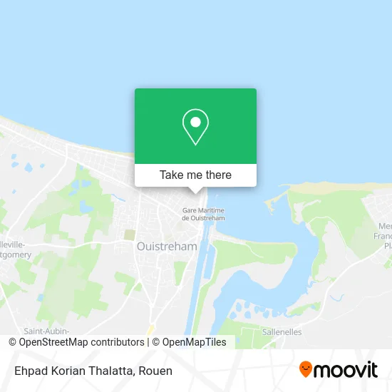 Ehpad Korian Thalatta map