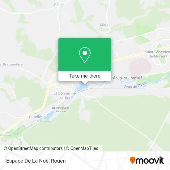 Espace De La Noë map