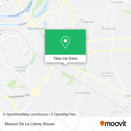 Maison De La Literie map