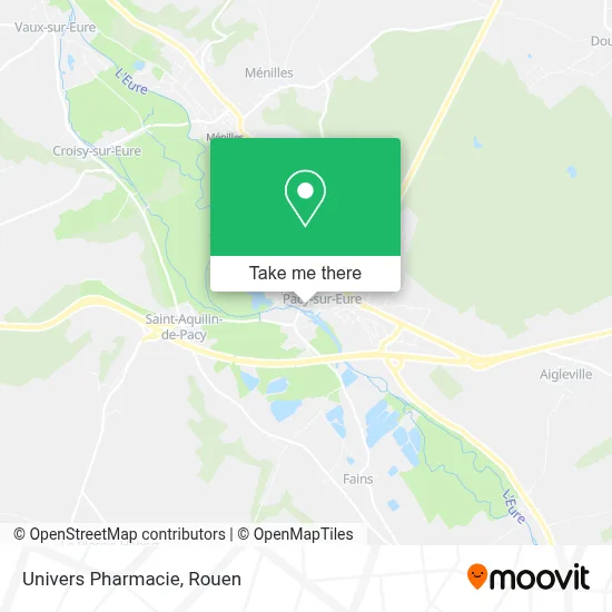 Univers Pharmacie map