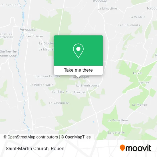 Église Saint-Martin map