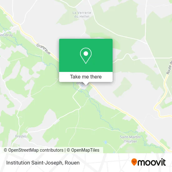 Institution Saint-Joseph map