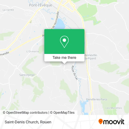 Église Saint-Denis map