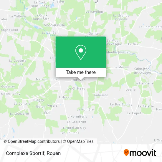 Complexe Sportif map