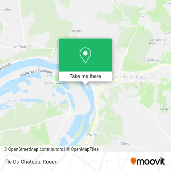 Île Du Château map