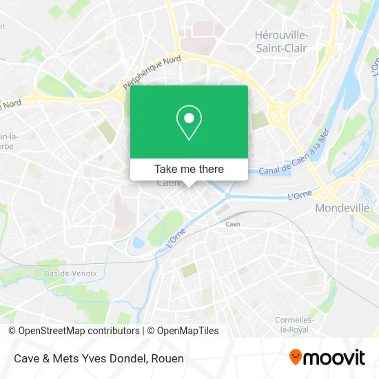 Cave & Mets Yves Dondel map