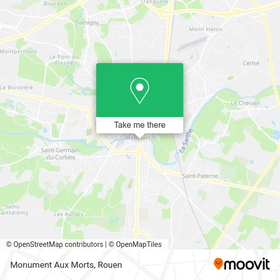 Monument Aux Morts map