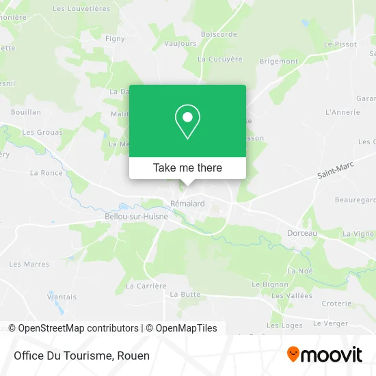 Office Du Tourisme map