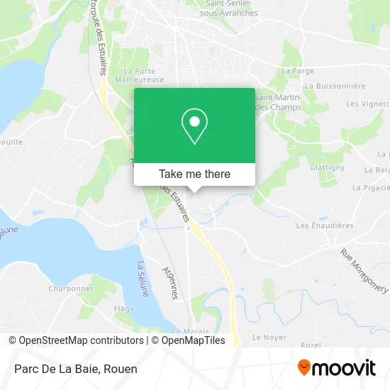 Parc De La Baie map