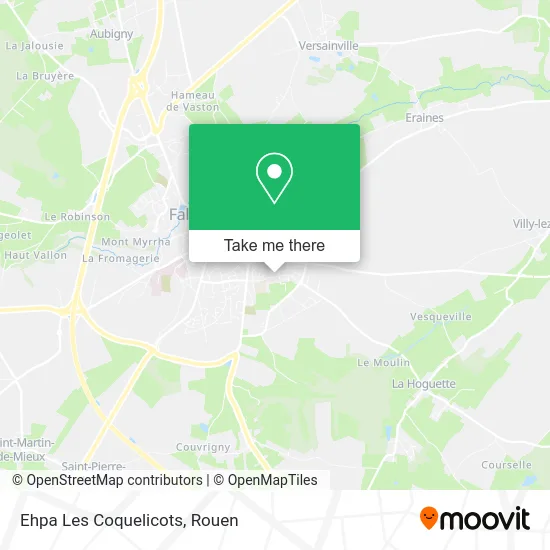 Ehpa Les Coquelicots map