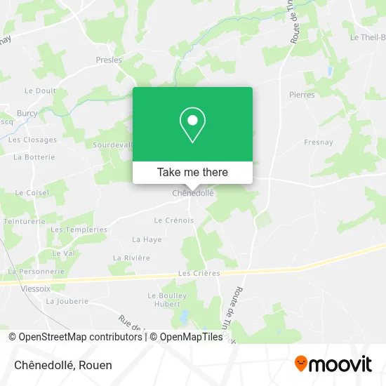 Chênedollé map