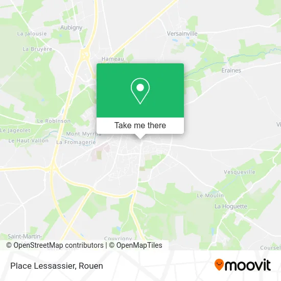 Place Lessassier map