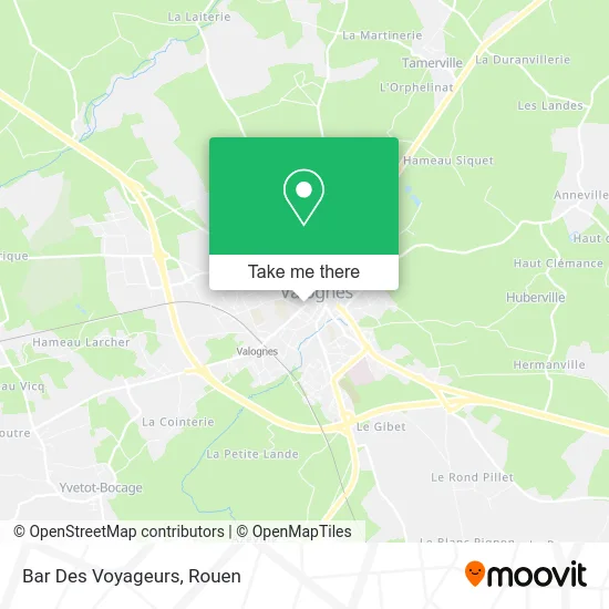 Bar Des Voyageurs map
