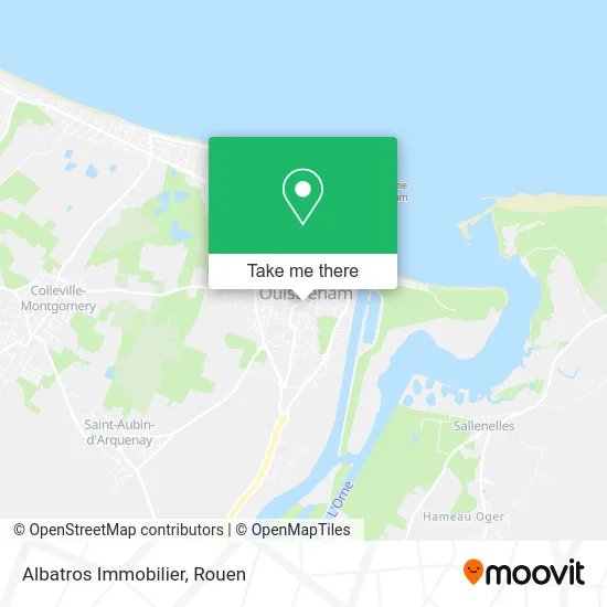Albatros Immobilier map