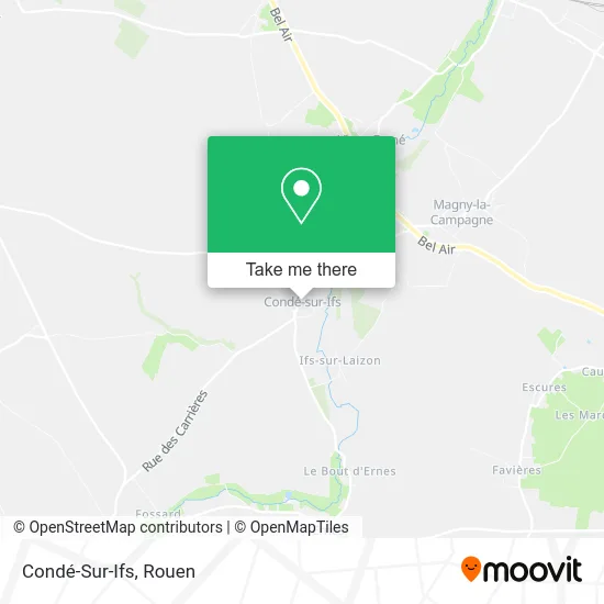 Condé-Sur-Ifs map