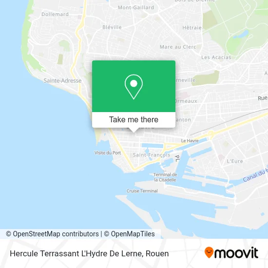 Hercule Terrassant L'Hydre De Lerne map