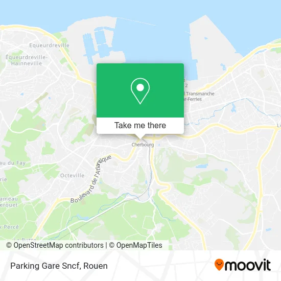 Parking Gare Sncf map