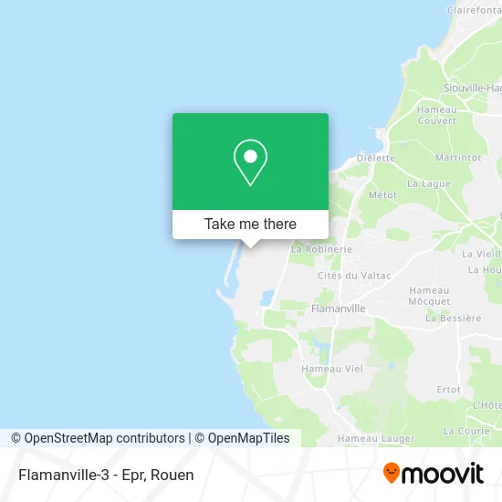 Flamanville-3 - Epr map