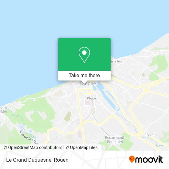 Le Grand Duquesne map