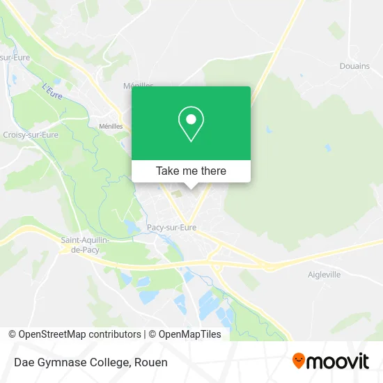 Dae Gymnase College map