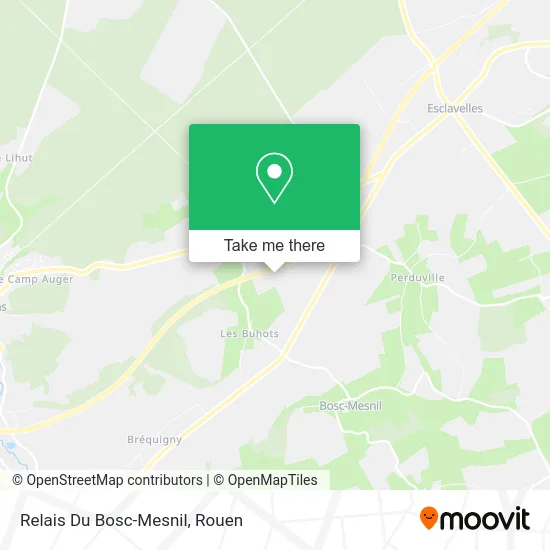 Relais Du Bosc-Mesnil map