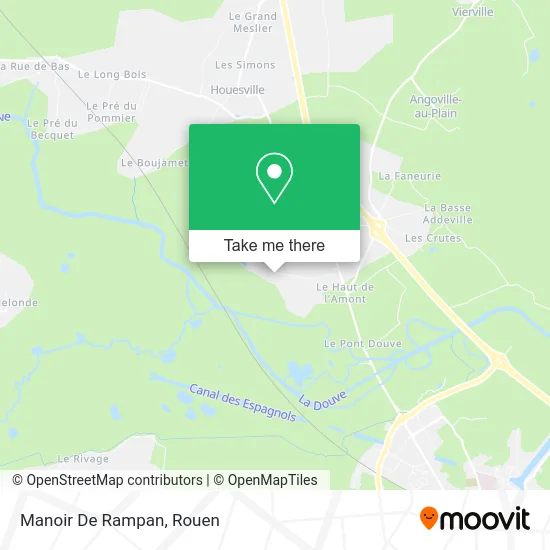 Manoir De Rampan map