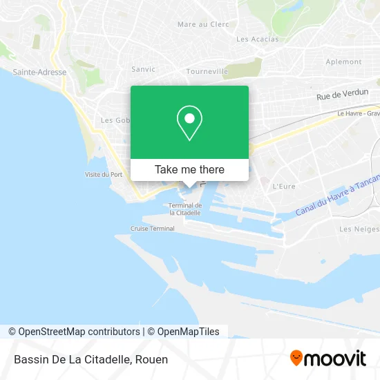 Bassin De La Citadelle map