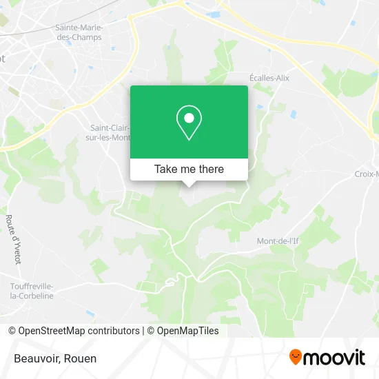 Beauvoir map